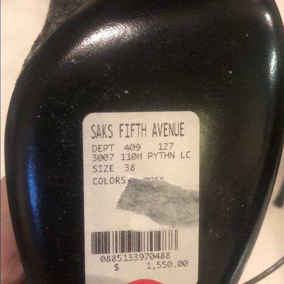 Gucci green snakeskin python bootie BRAND NEW! - Picture 8 of 8